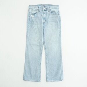 JOE'S Jeans High Rise Dashwood Crop Bootcut Womens Size 26 Light Wash Distressed